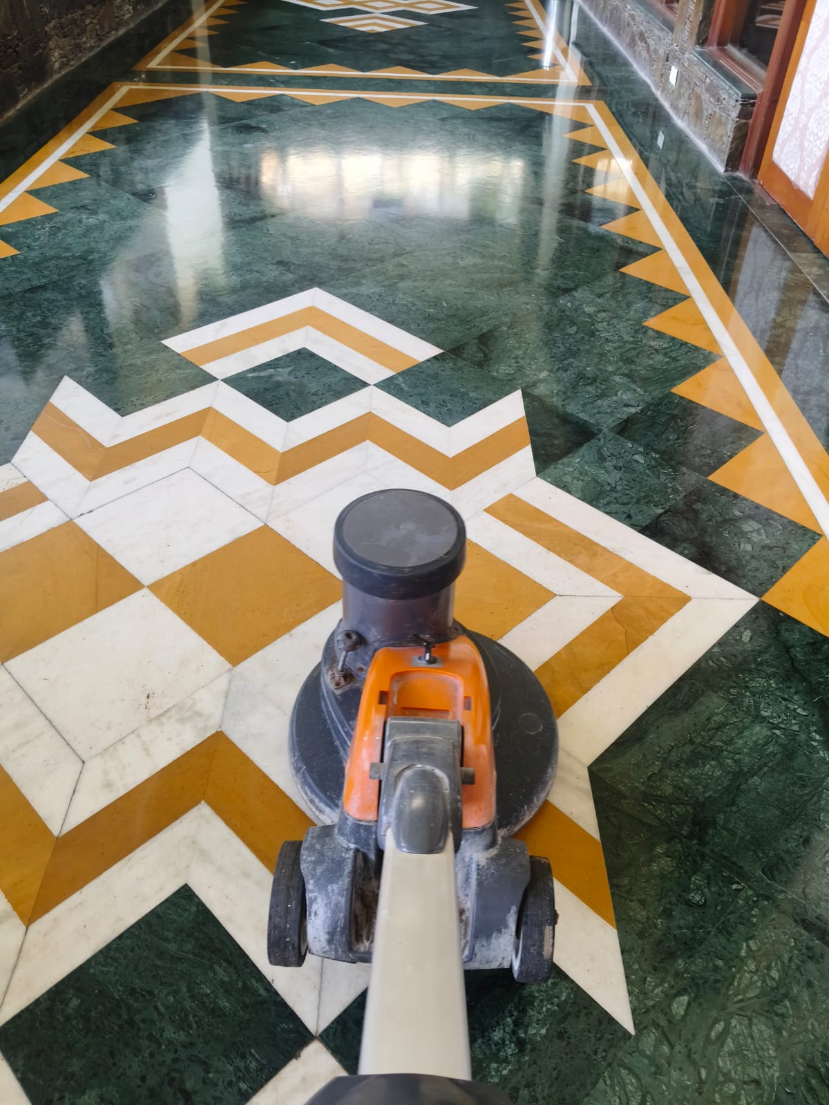 Marble Floor Polishing